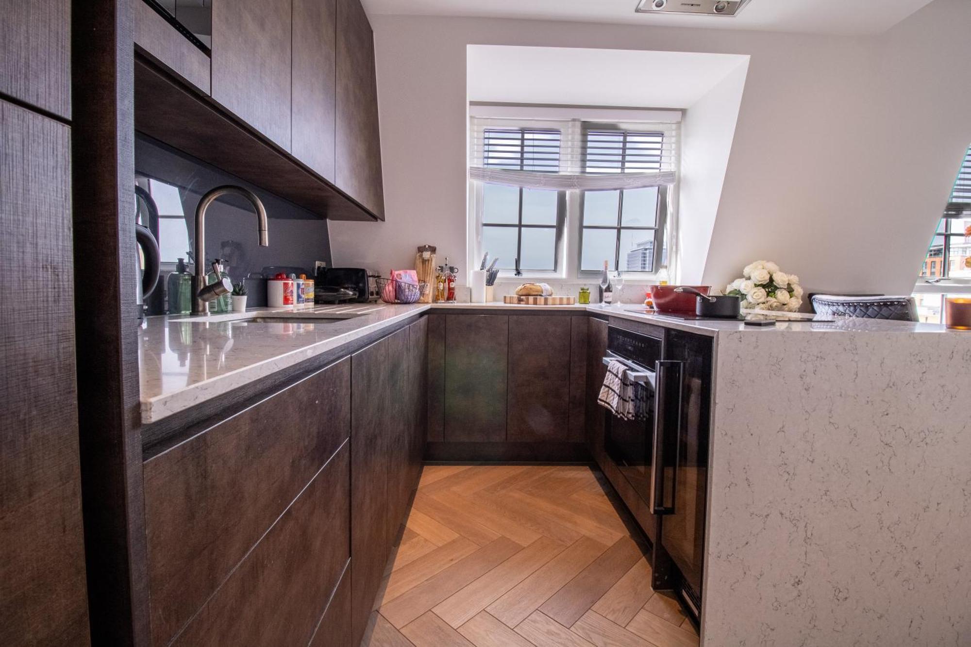 Luxurious 1-Bedroom Penthouse In Marble Arch 71 Londres Exterior foto