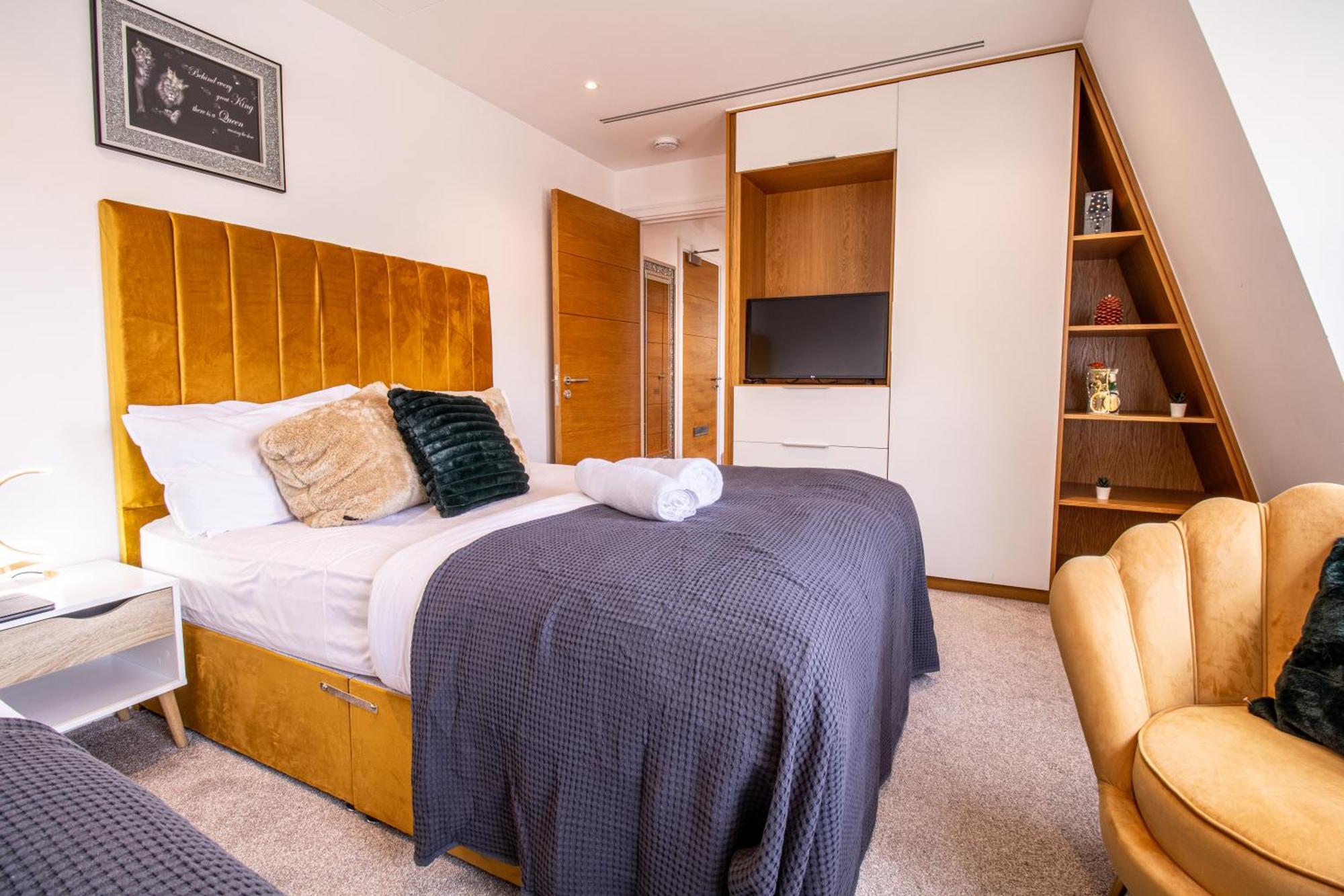Luxurious 1-Bedroom Penthouse In Marble Arch 71 Londres Exterior foto