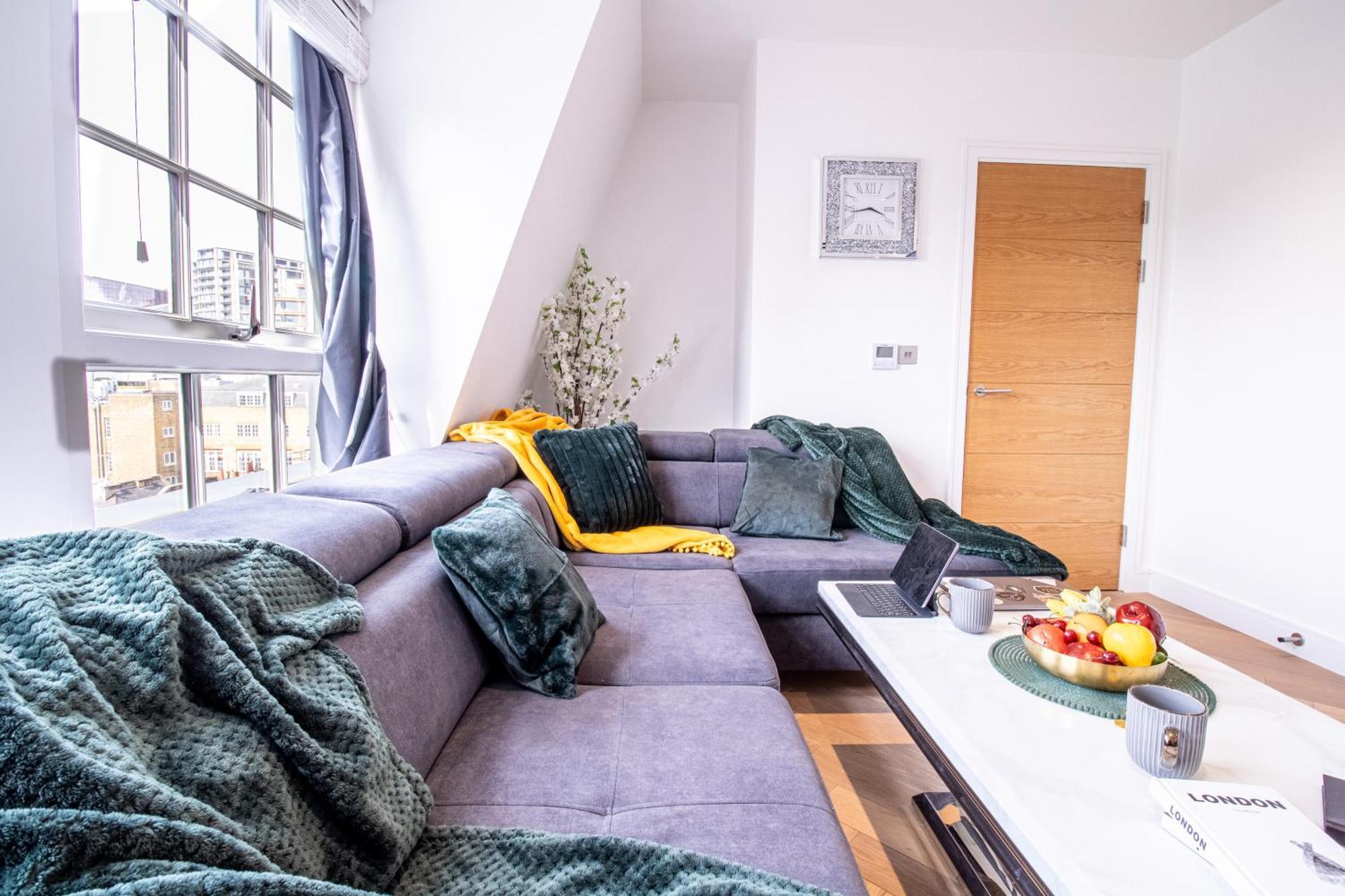 Luxurious 1-Bedroom Penthouse In Marble Arch 71 Londres Exterior foto